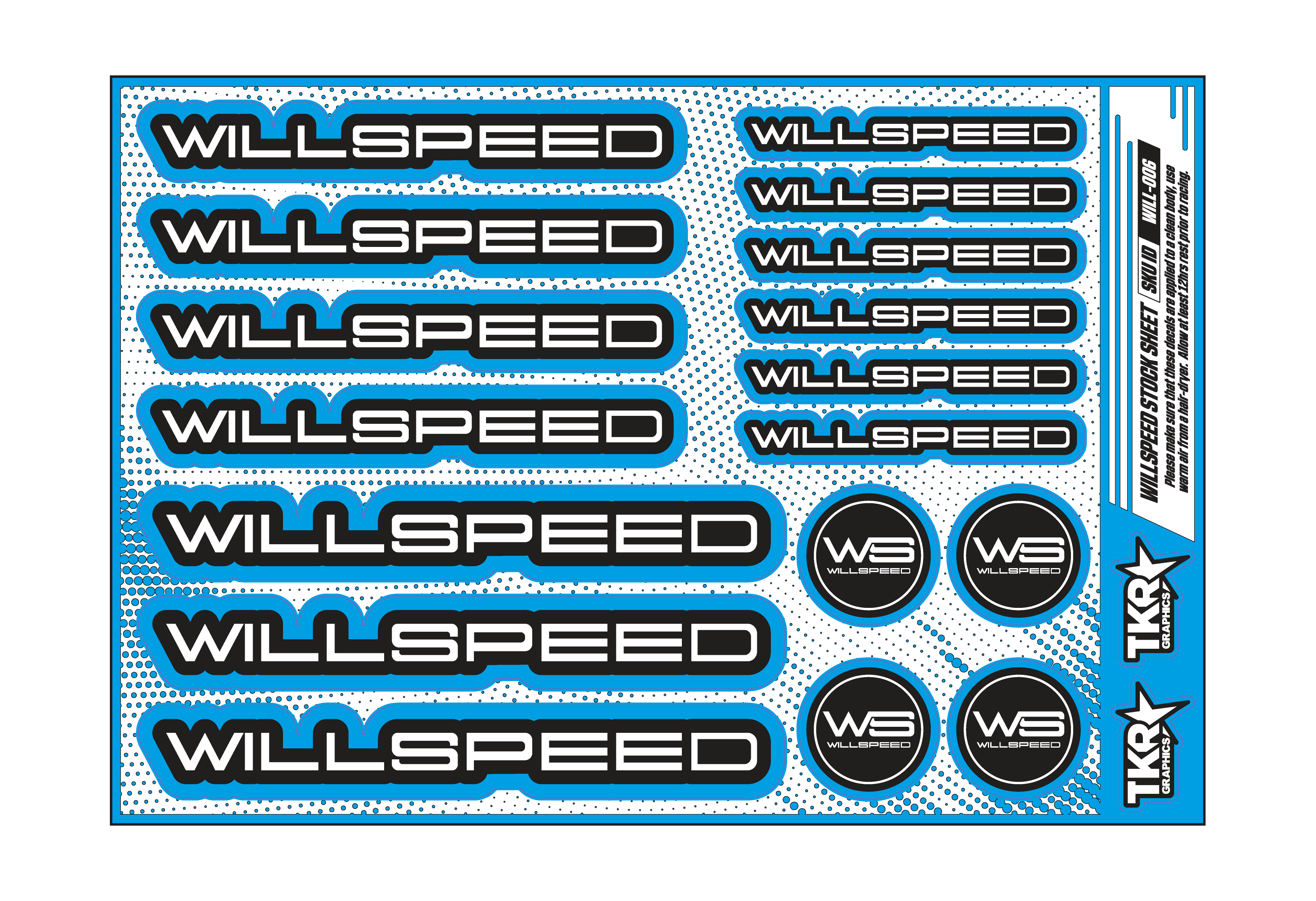 WILLSPEED A5 STOCK SHEET