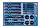HOLOGRAPHIC WILLSPEED A5 STOCK SHEET