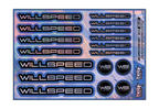 HOLOGRAPHIC WILLSPEED A5 STOCK SHEET