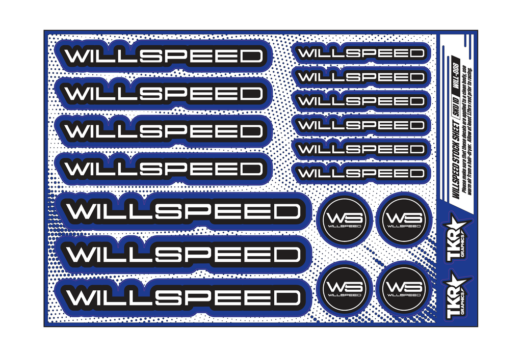WILLSPEED A5 STOCK SHEET