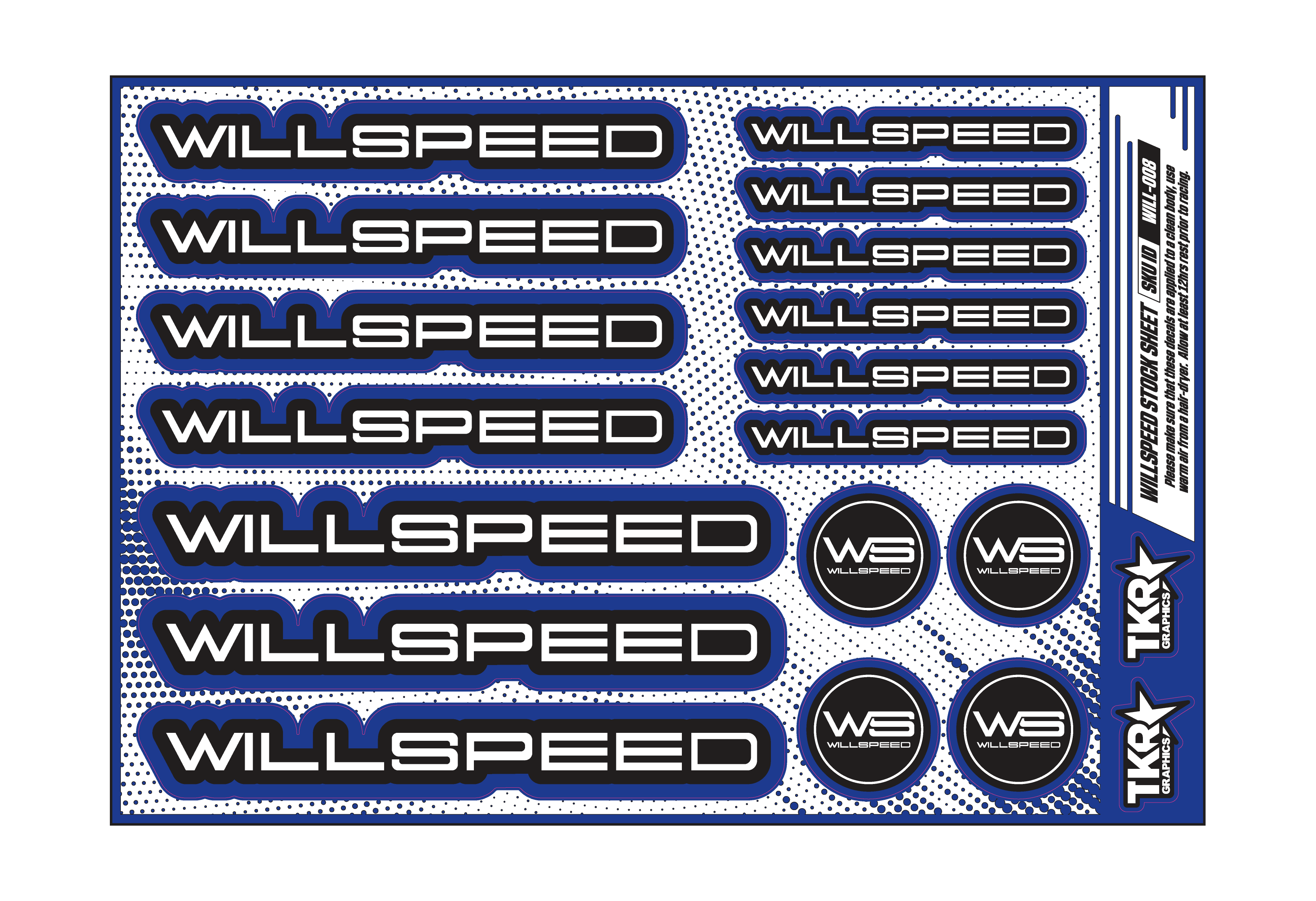 WILLSPEED A5 STOCK SHEET
