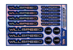 HOLOGRAPHIC WILLSPEED A5 STOCK SHEET