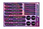 HOLOGRAPHIC WILLSPEED A5 STOCK SHEET