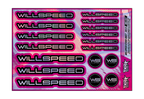 HOLOGRAPHIC WILLSPEED A5 STOCK SHEET