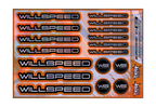 HOLOGRAPHIC WILLSPEED A5 STOCK SHEET