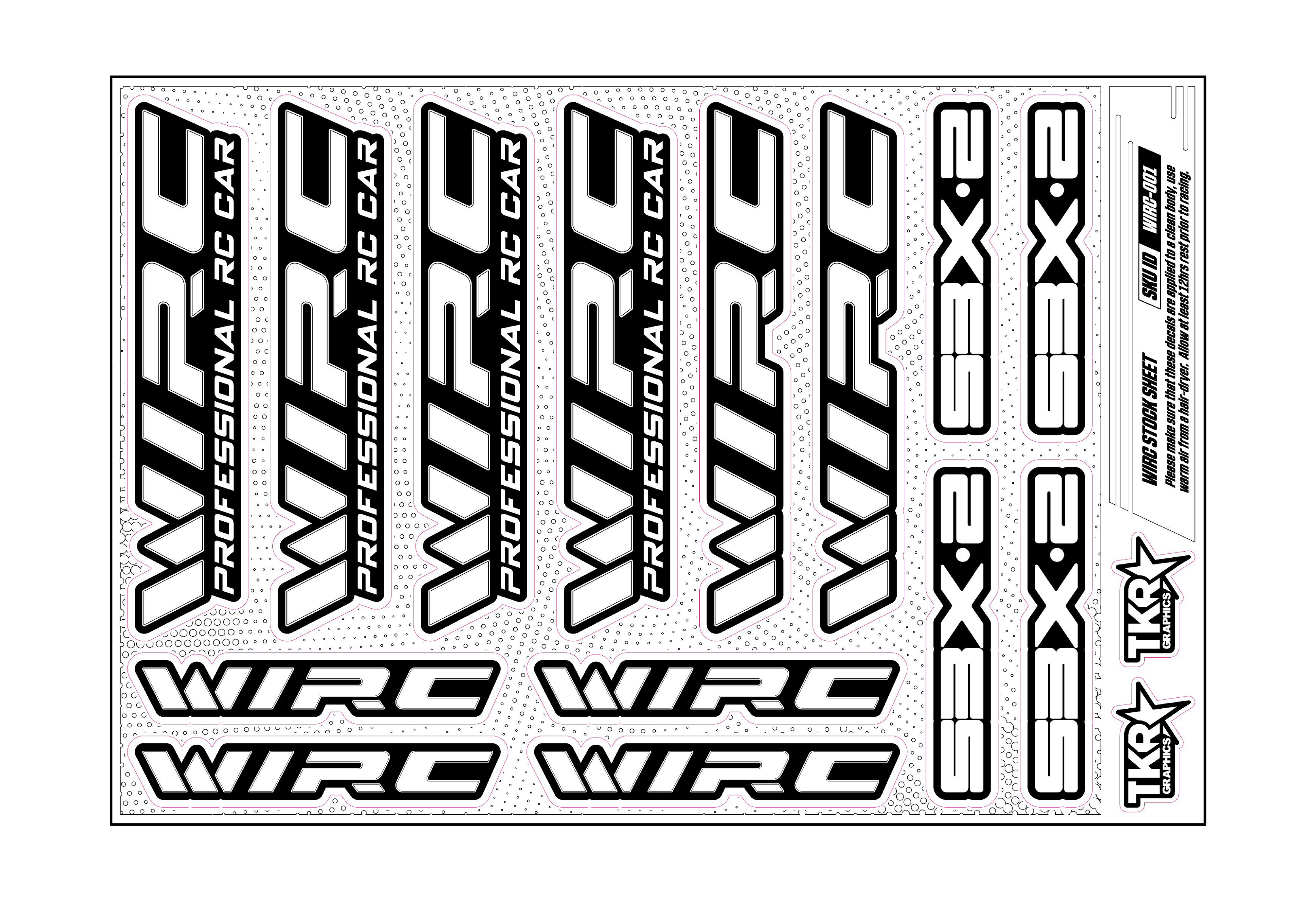 WIRC A5 STOCK SHEET