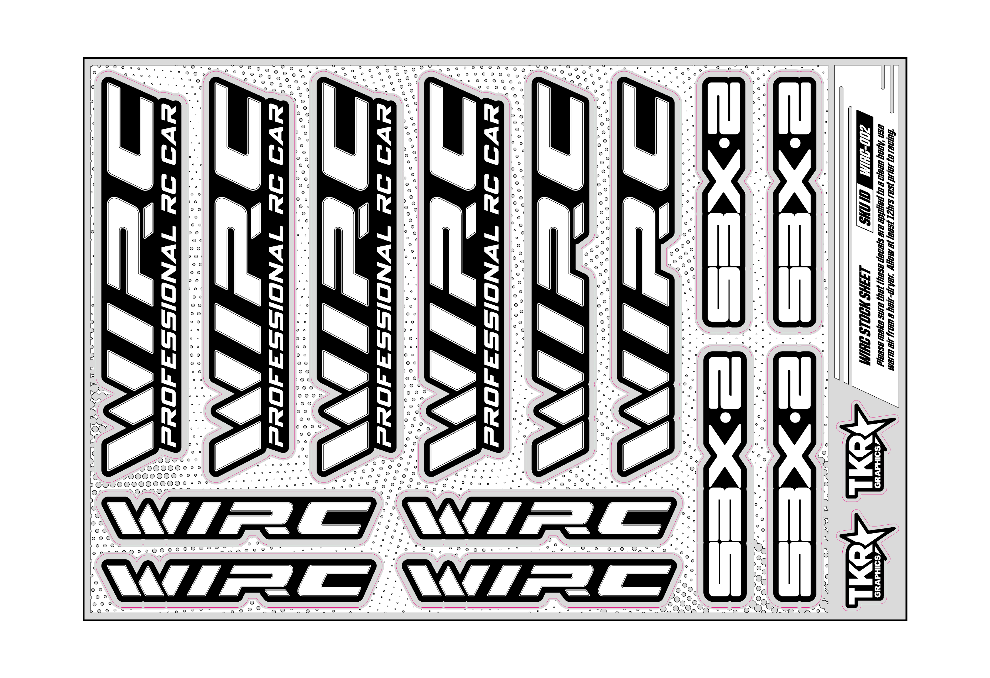 WIRC A5 STOCK SHEET