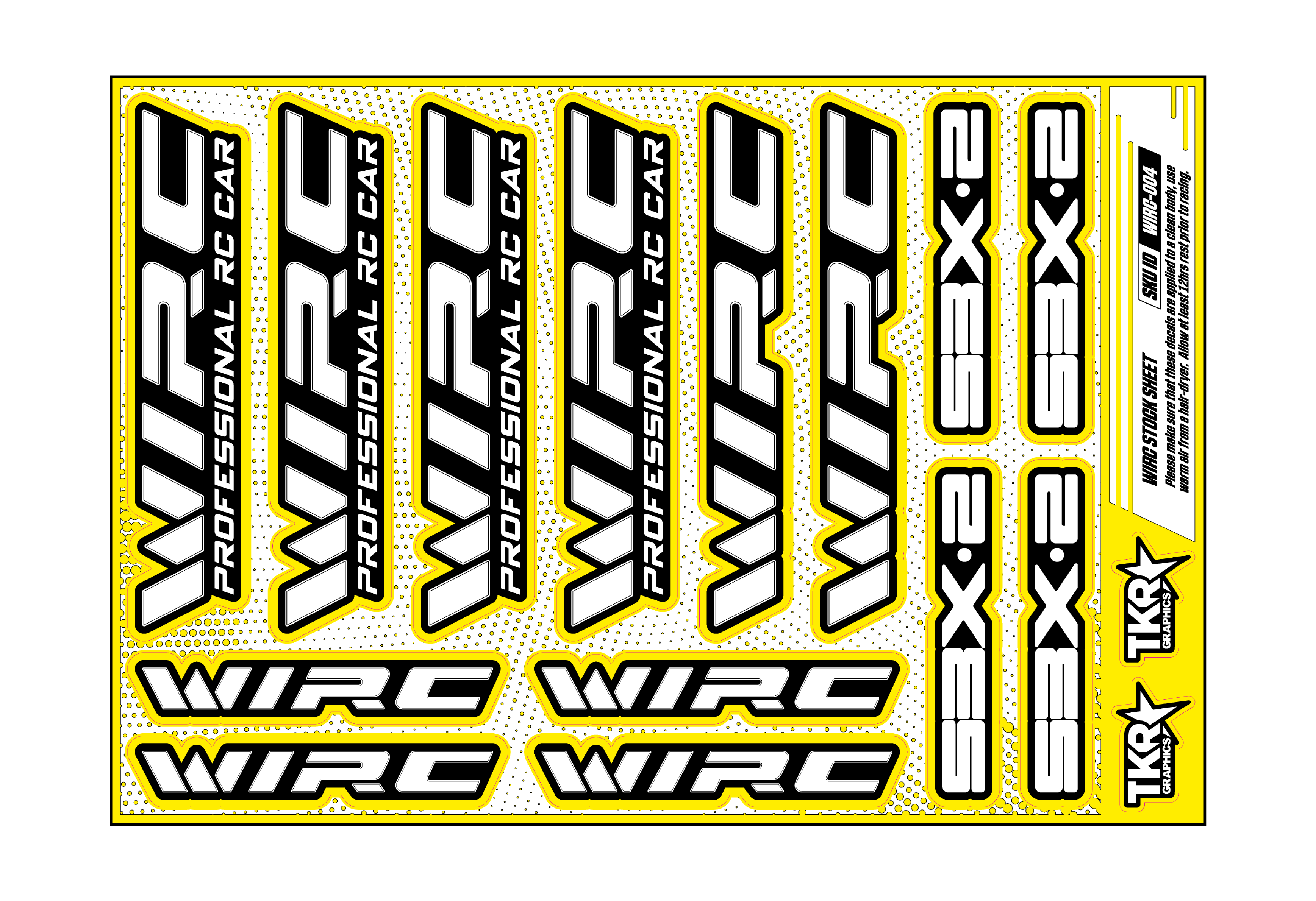 WIRC A5 STOCK SHEET