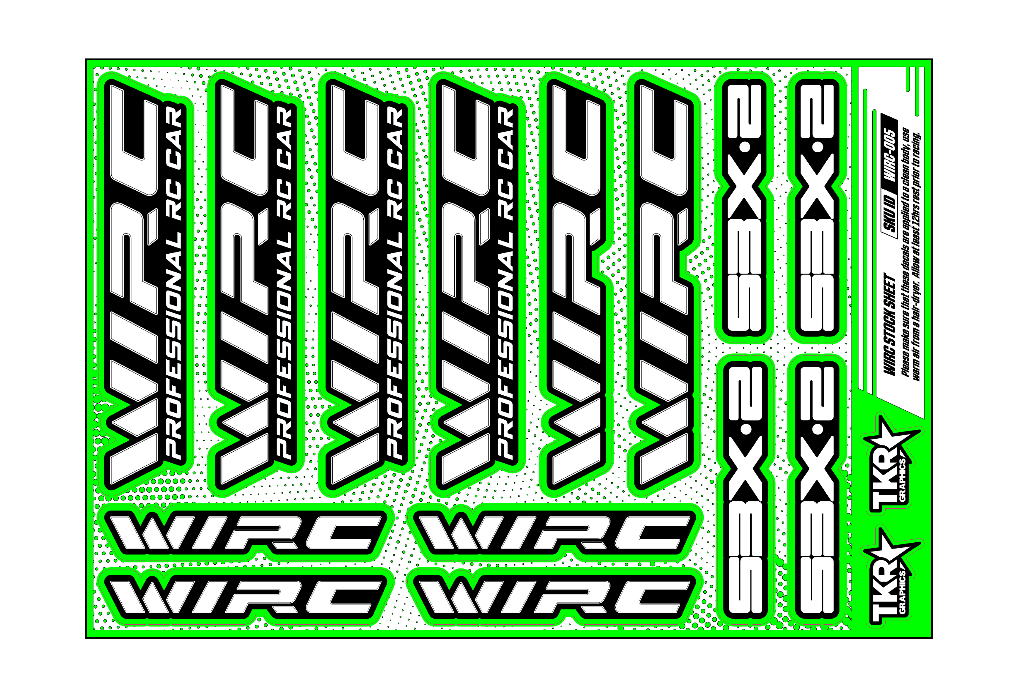WIRC A5 STOCK SHEET