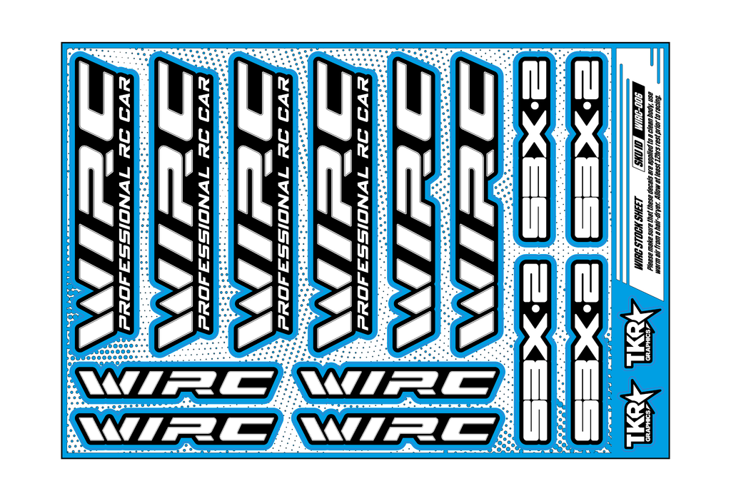 WIRC A5 STOCK SHEET