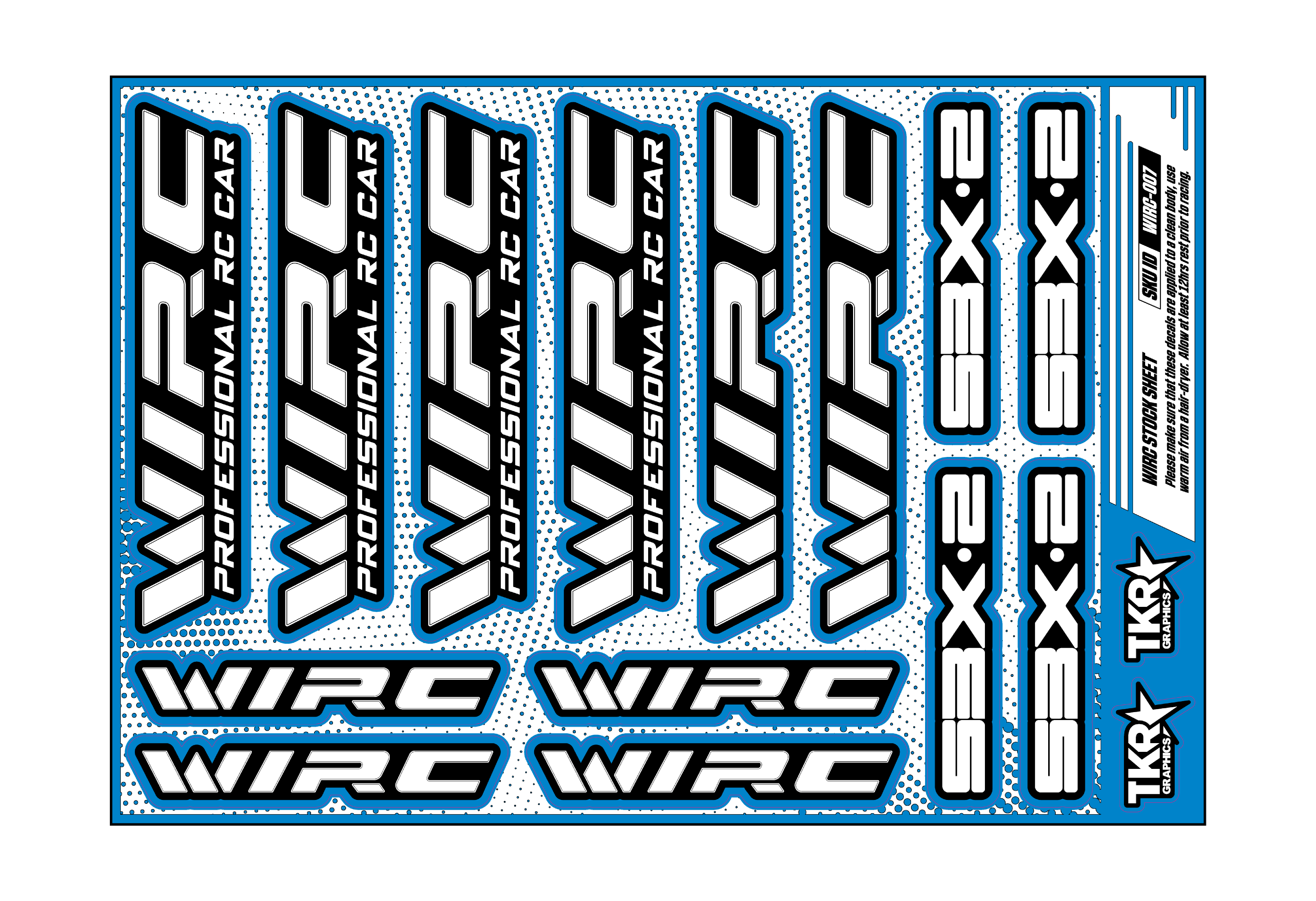 WIRC A5 STOCK SHEET