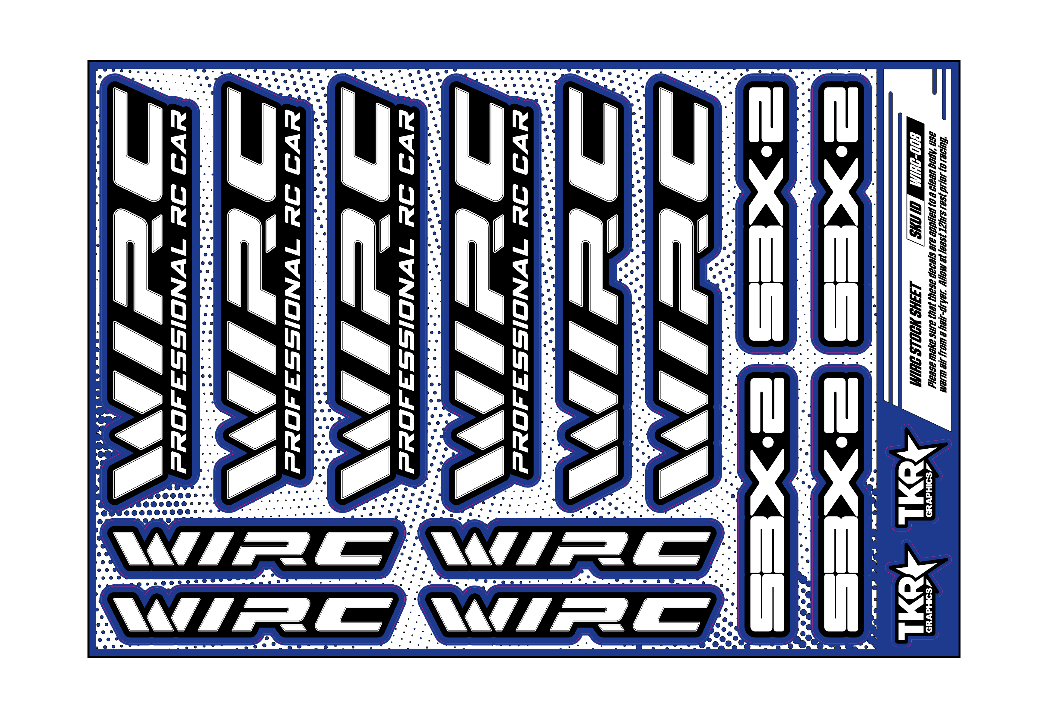WIRC A5 STOCK SHEET