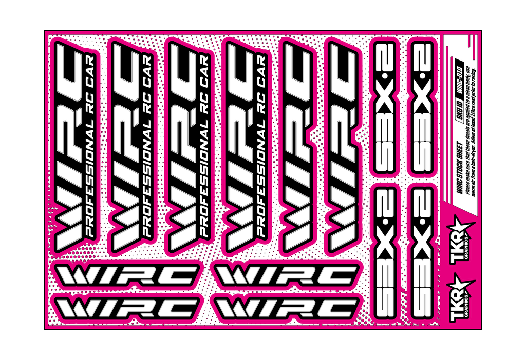 WIRC A5 STOCK SHEET
