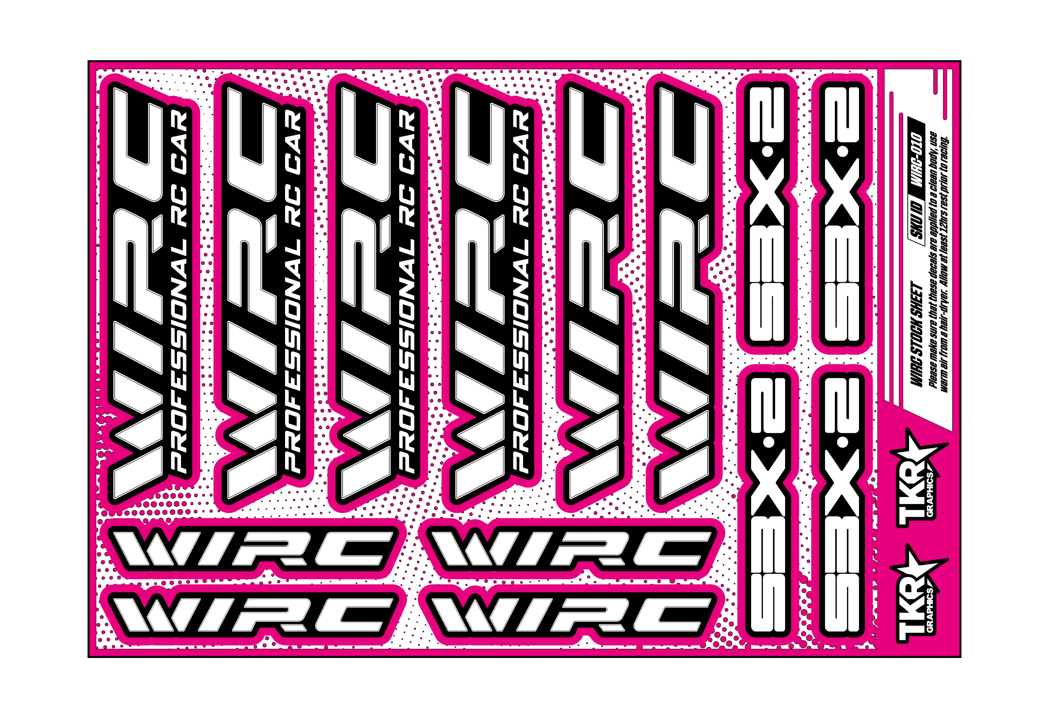 WIRC A5 STOCK SHEET