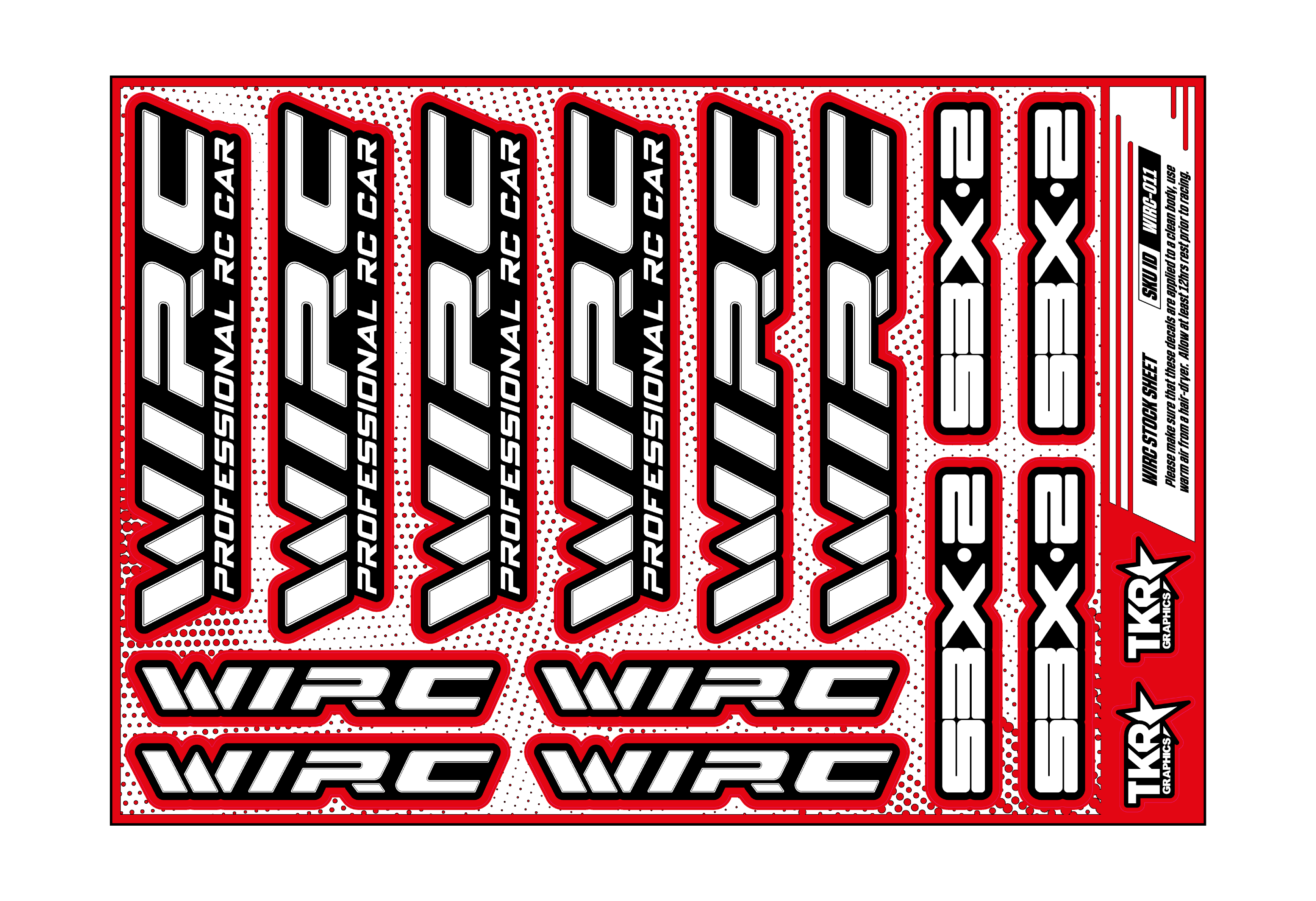 WIRC A5 STOCK SHEET