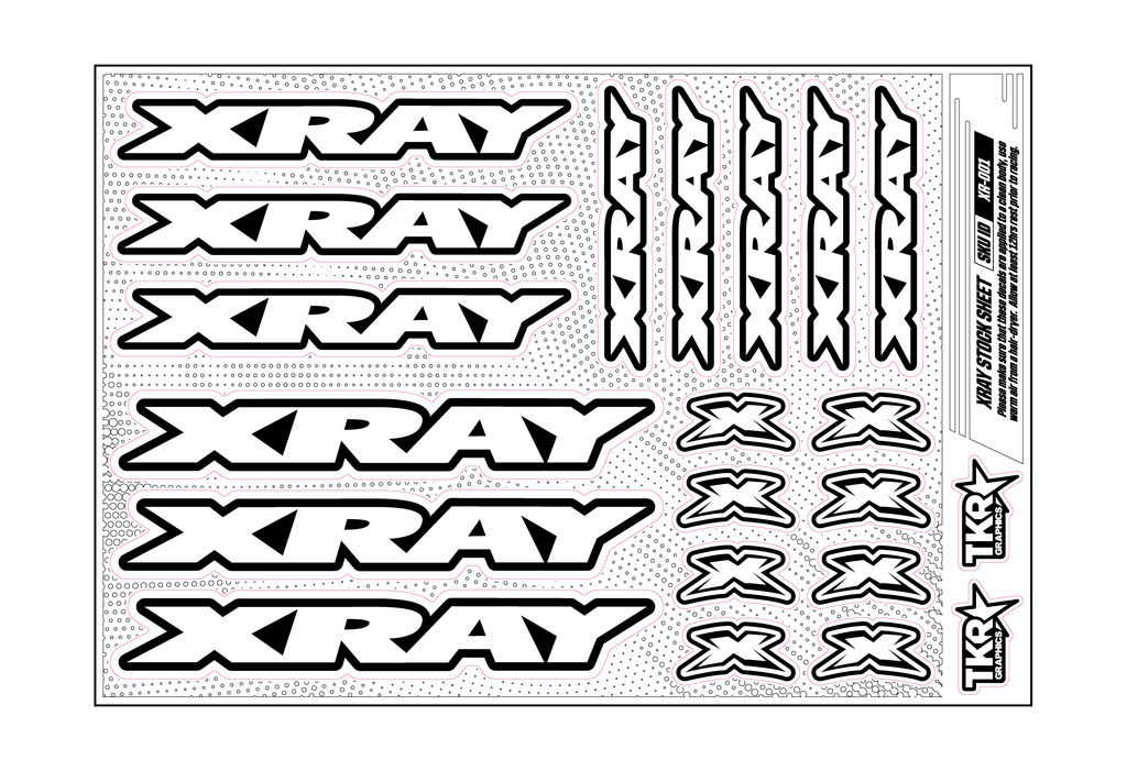 XRAY A5 STOCK SHEET