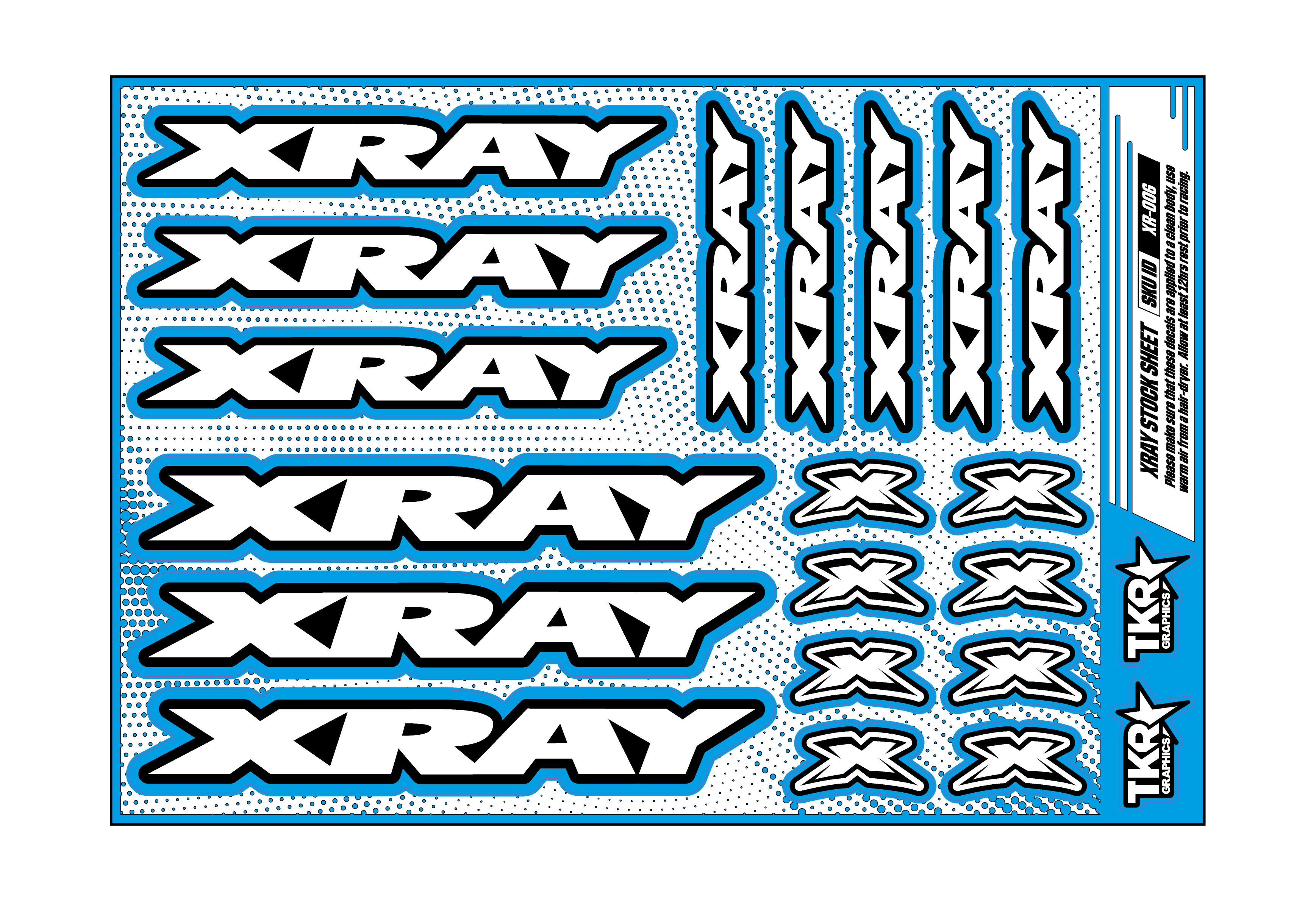 XRAY A5 STOCK SHEET
