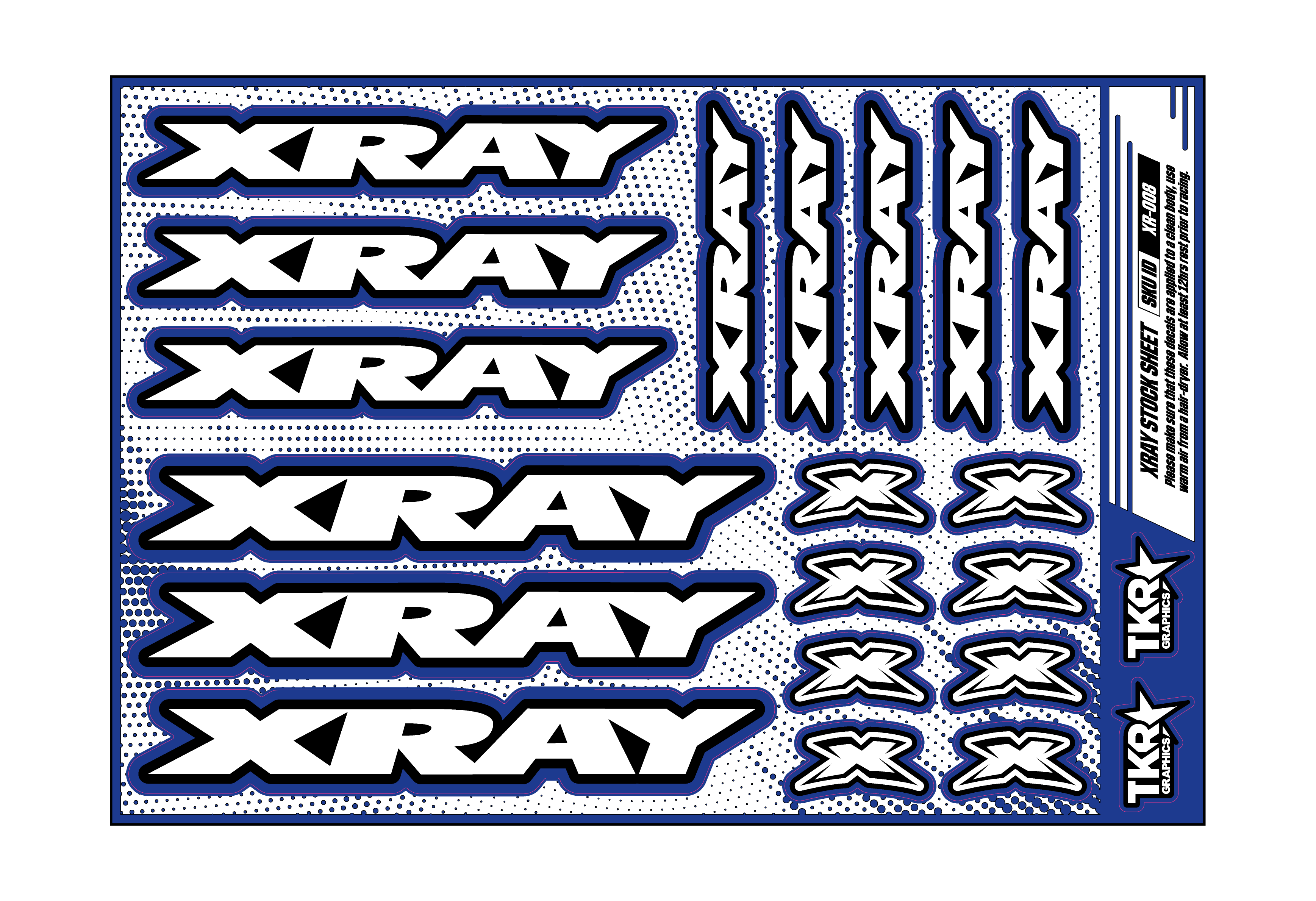 XRAY A5 STOCK SHEET