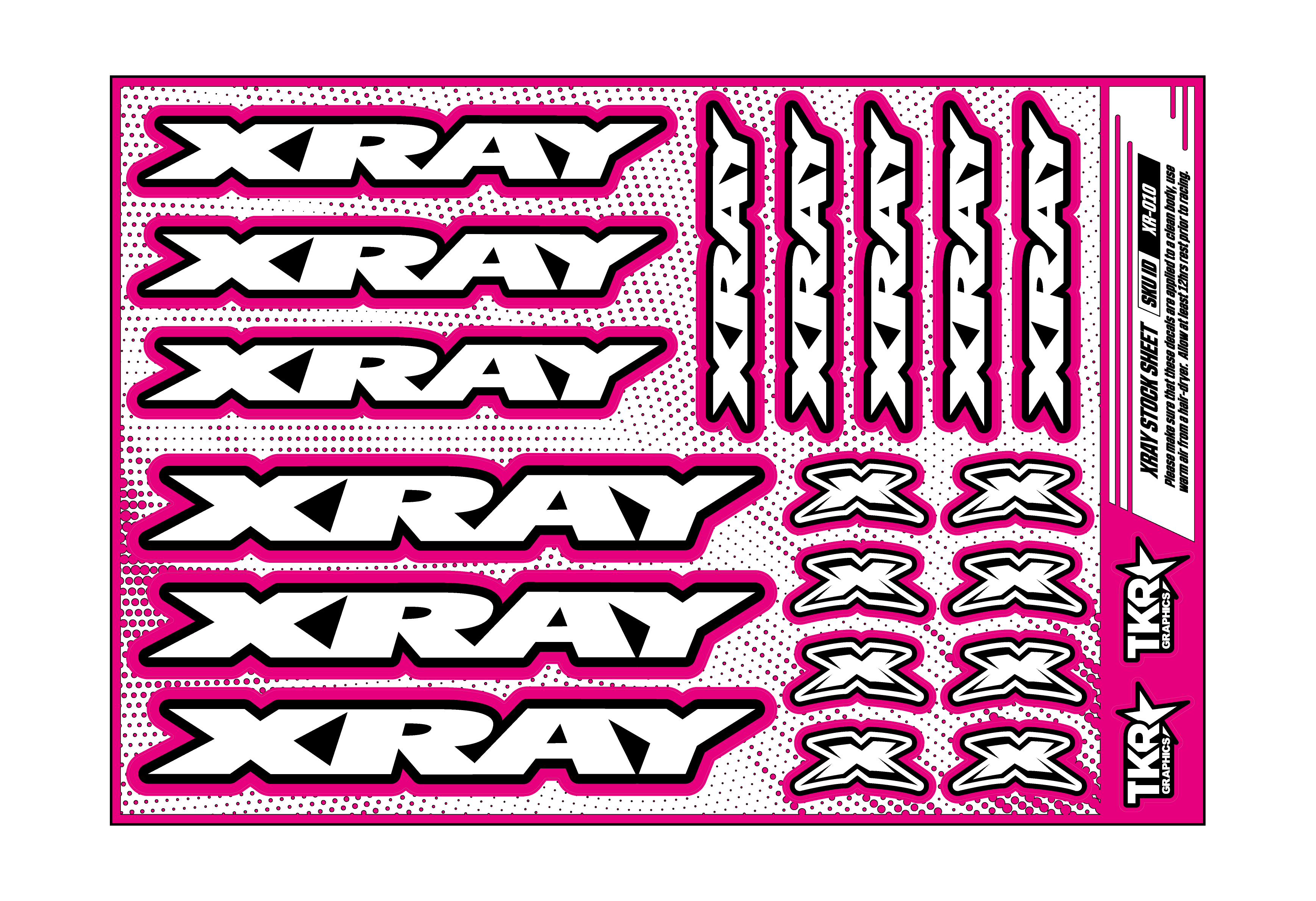 XRAY A5 STOCK SHEET