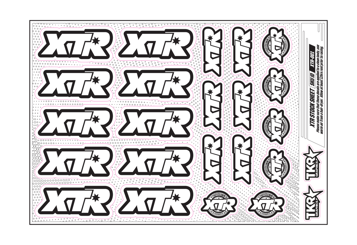 XTR A5 STOCK SHEET