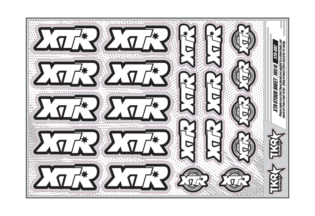 XTR A5 STOCK SHEET