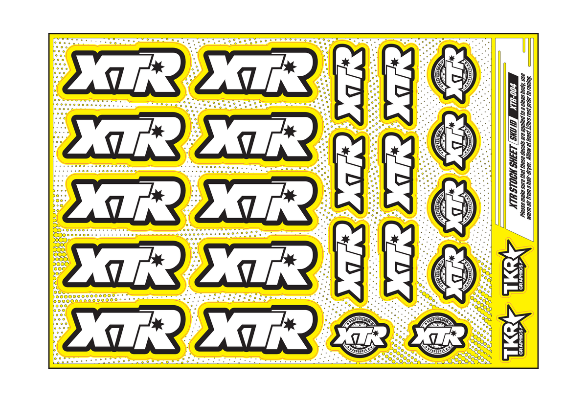 XTR A5 STOCK SHEET