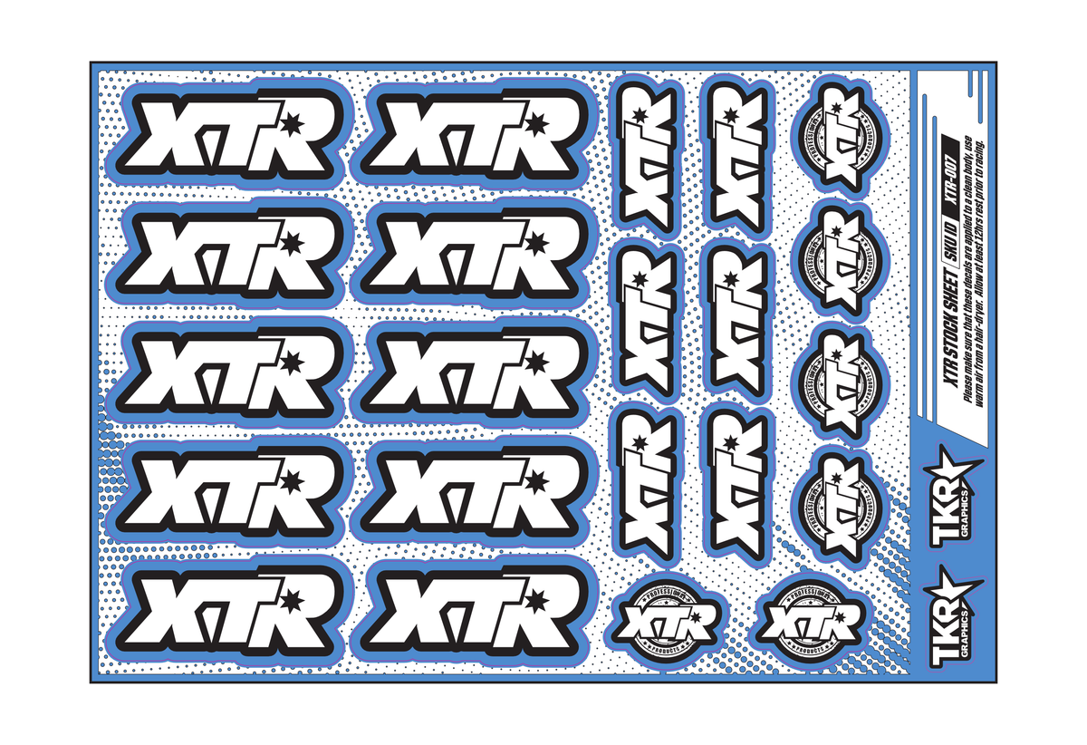 XTR A5 STOCK SHEET