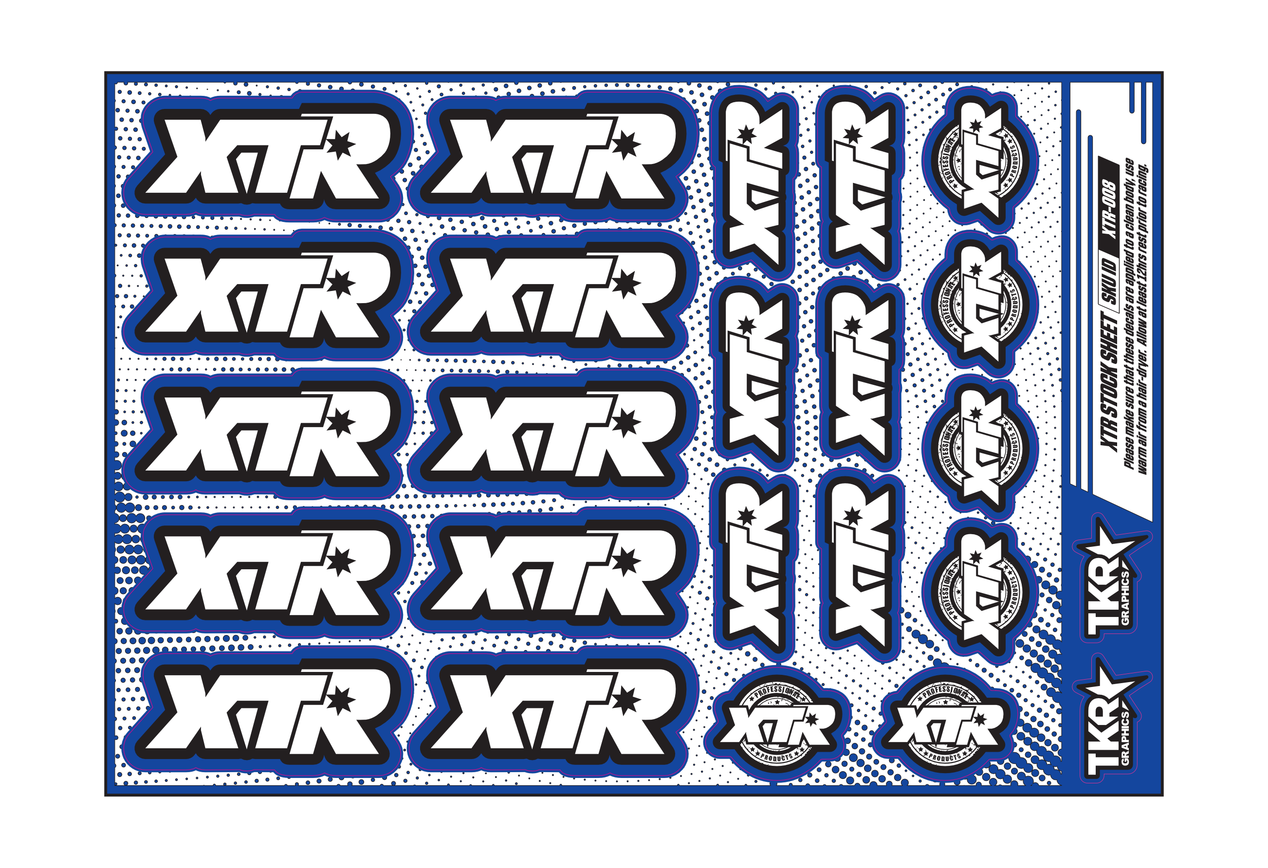 XTR A5 STOCK SHEET