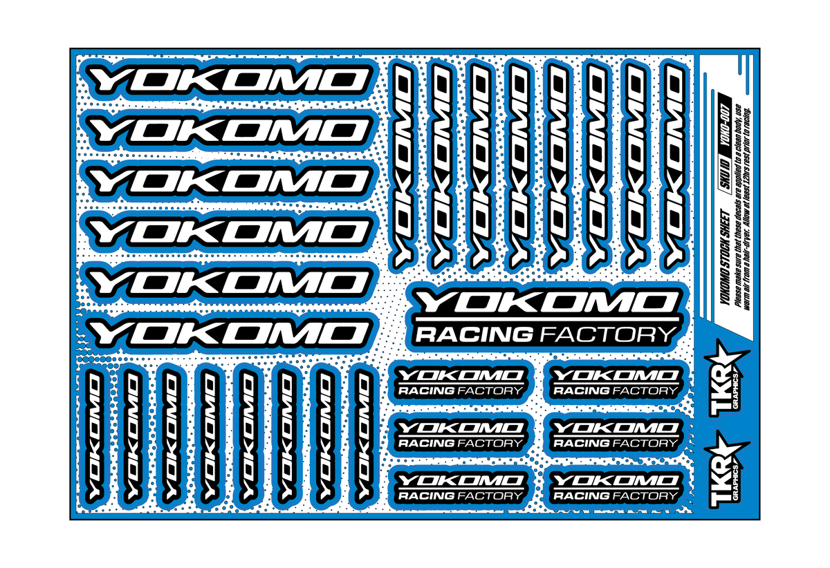 YOKOMO A5 STOCK SHEET
