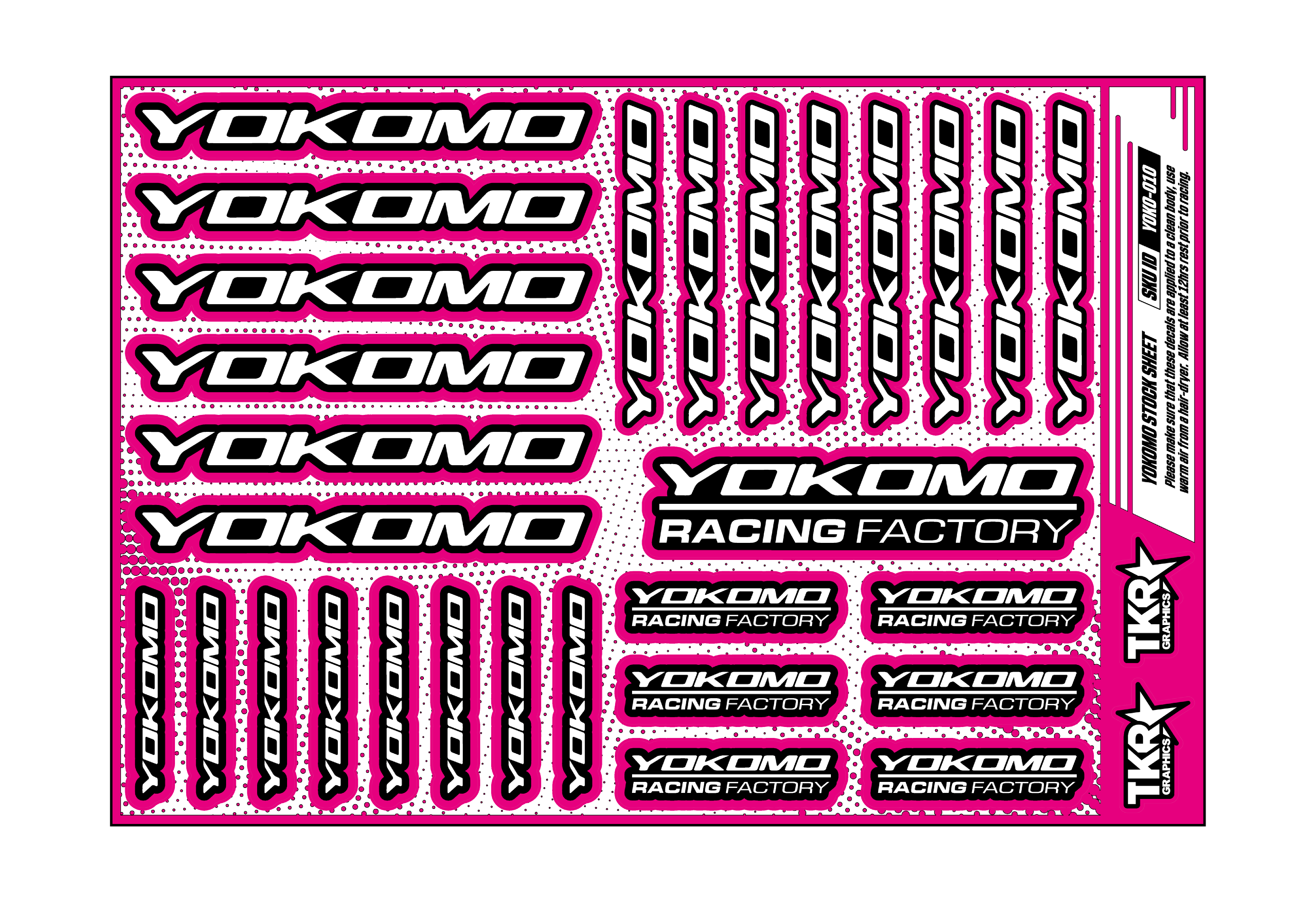 YOKOMO A5 STOCK SHEET