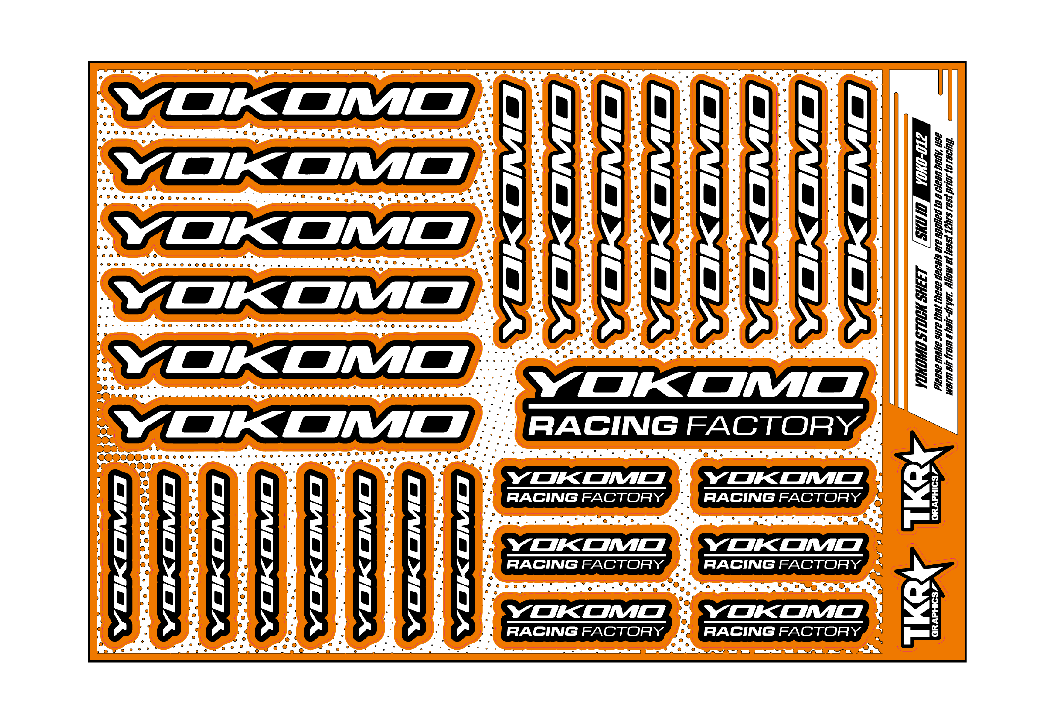 YOKOMO A5 STOCK SHEET