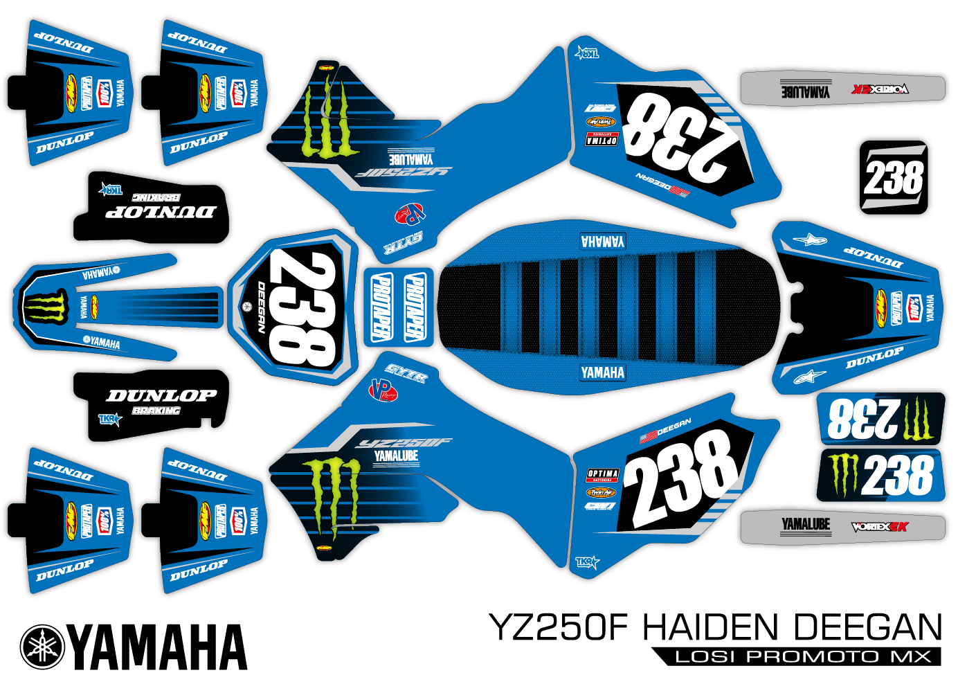 LOSI PROMOTO MX YAMAHA YZ250F