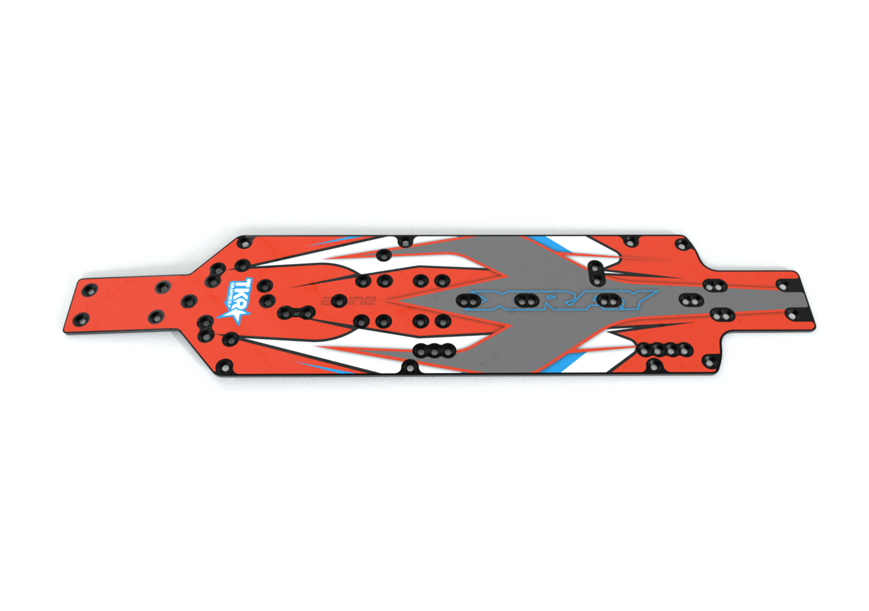 TEAM XRAY XB4 2024 (361113) CHASSIS PROTECTOR SKIN – TKR Graphics Ltd