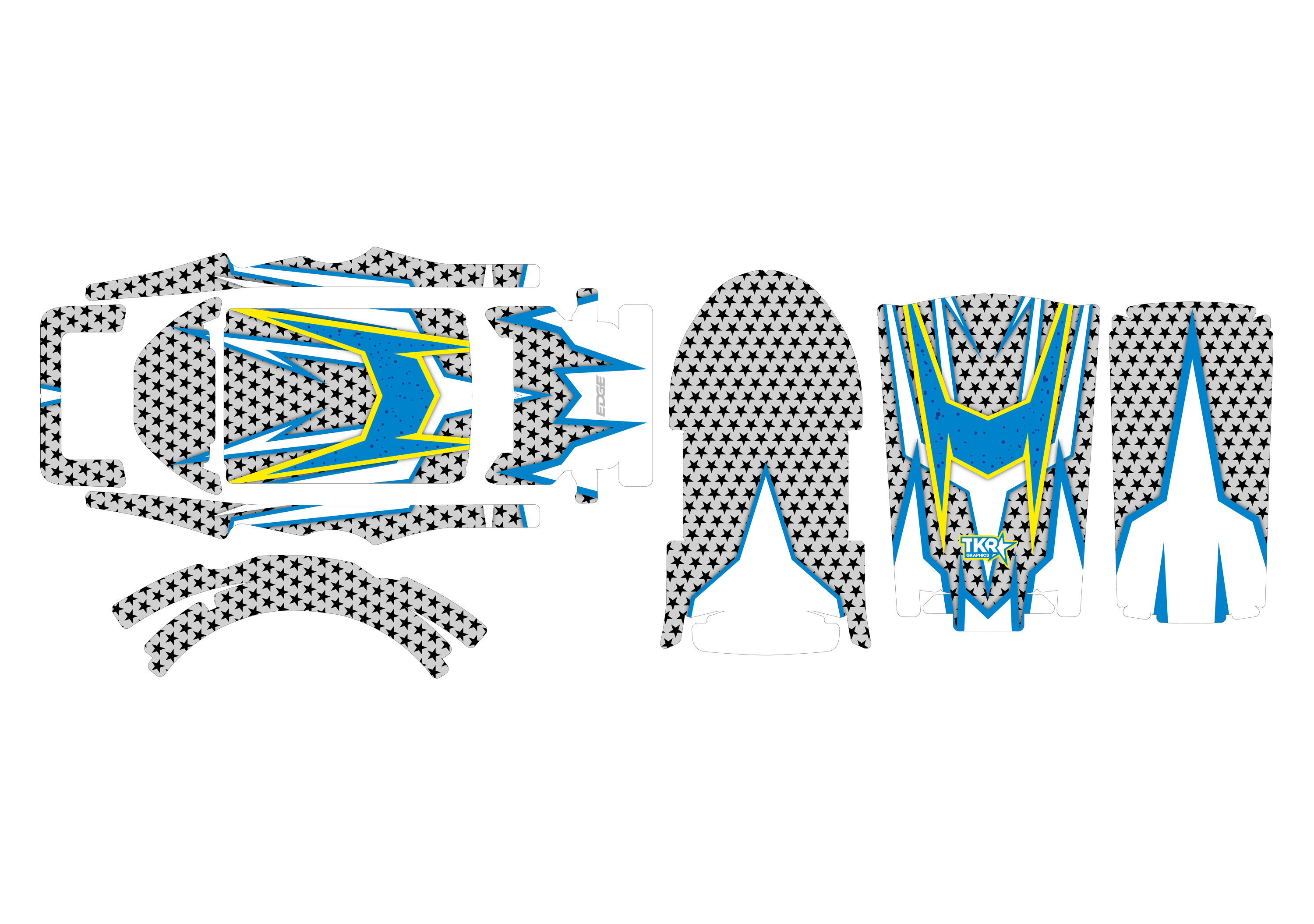 CUSTOM HANDSET SKIN FOR FUTABA 7PXR