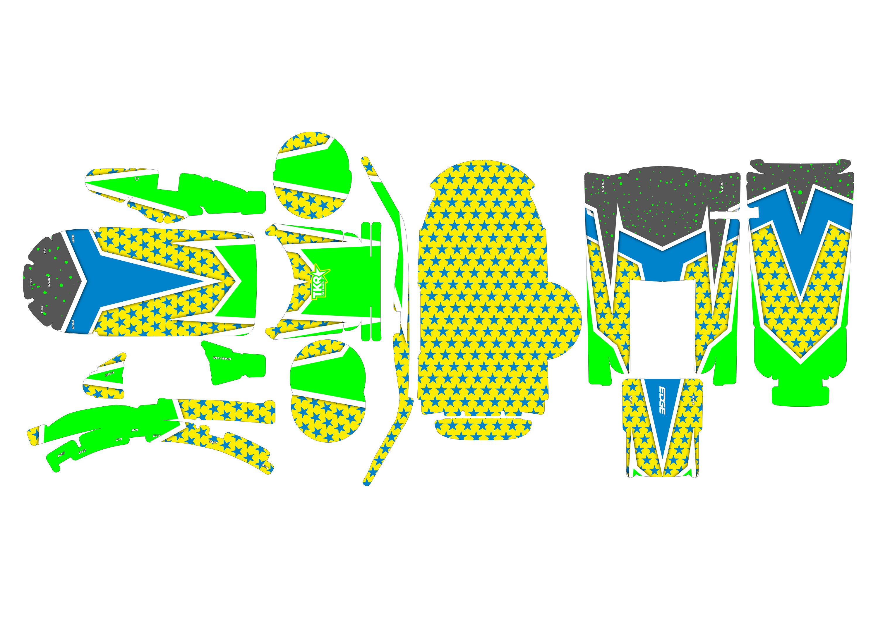 CUSTOM HANDSET SKIN FOR FUTABA 10PX